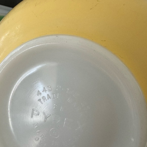 Vintage PYREX Town & Country cinderella mixing bowls - 440 Complete Set - Picture 11 of 14